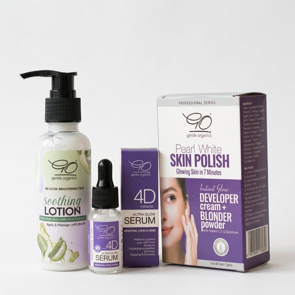 Ultimate Skin Glow Polisher Bundle Gentle Organics