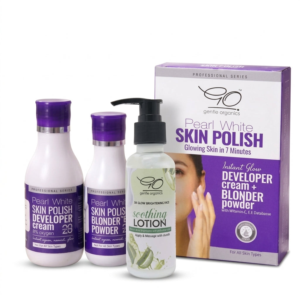 Glow &amp; Soothe Skin Polishing Bundle Gentle Organics