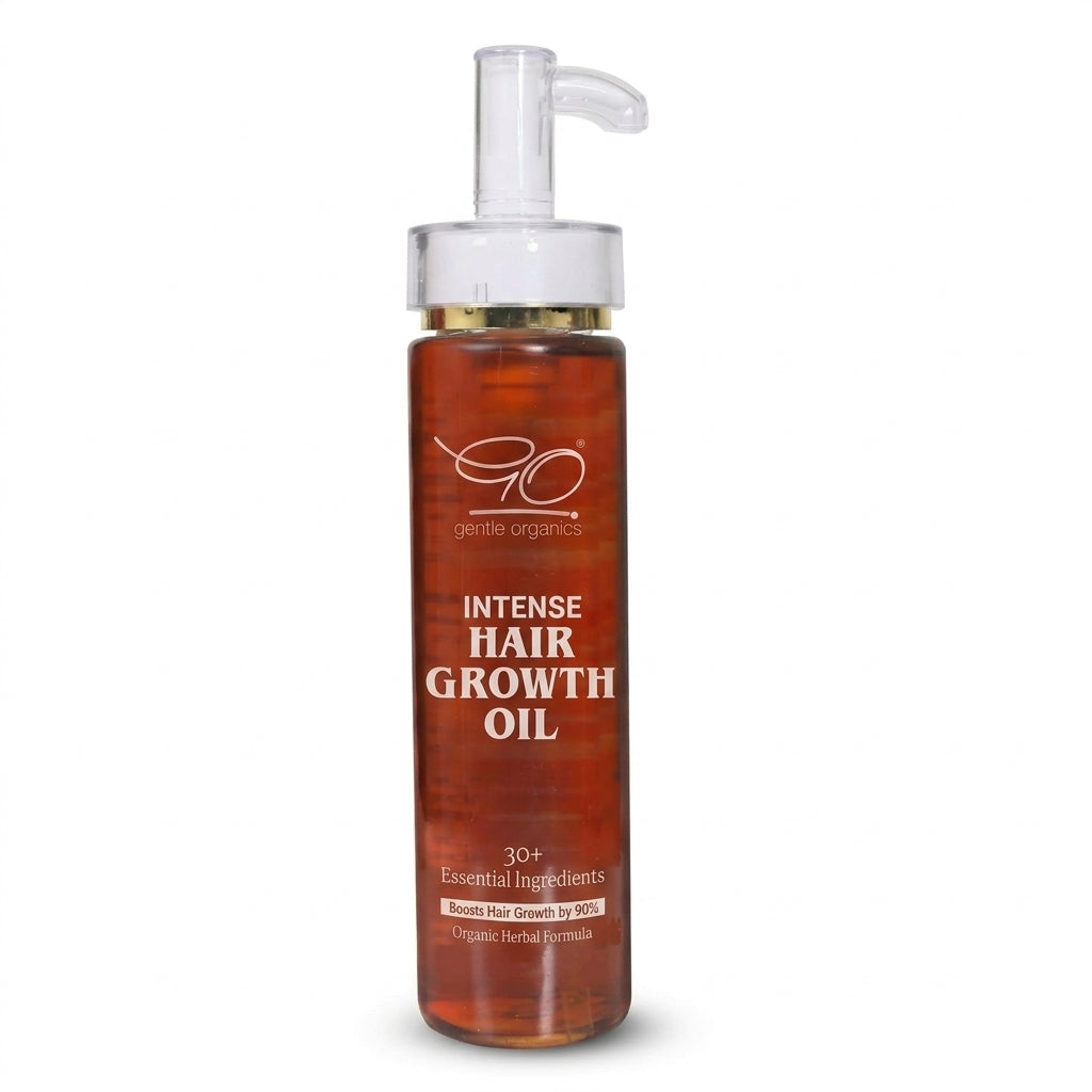 Intense Hair Growth Oil - 100% Natural Gentle Organics