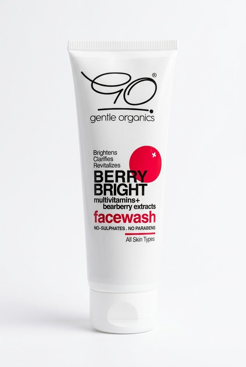 Berry Bright Facewash with Bearberry Extract – 100ml Gentle Organics