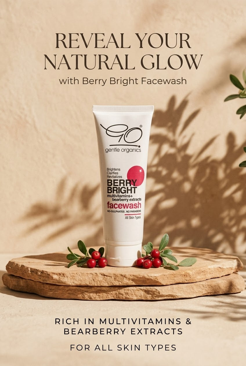 Berry Bright Facewash with Bearberry Extract – 100ml Gentle Organics