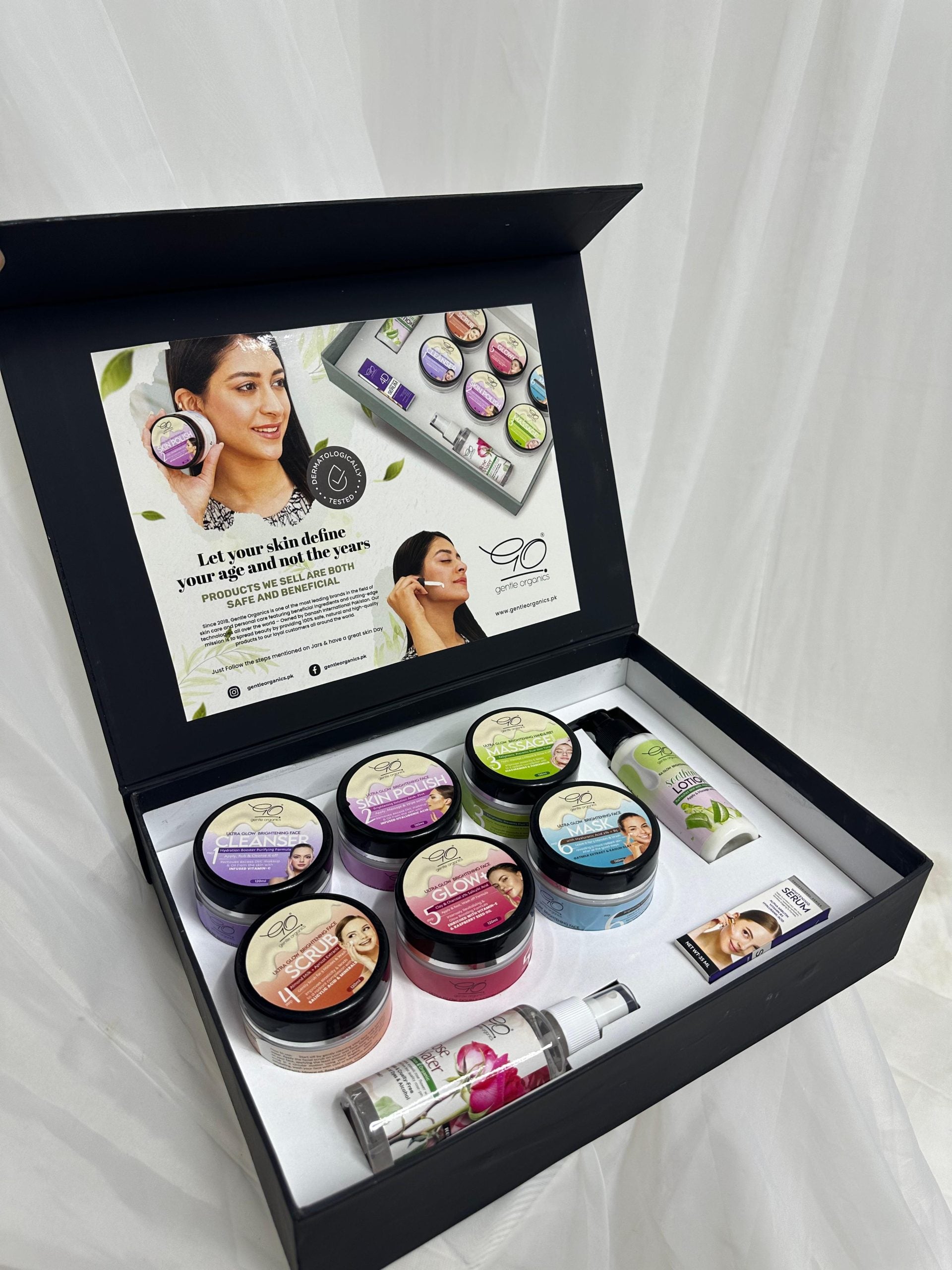 Glow Facial Range 9 in 1 Gift Box by Gentle Organics