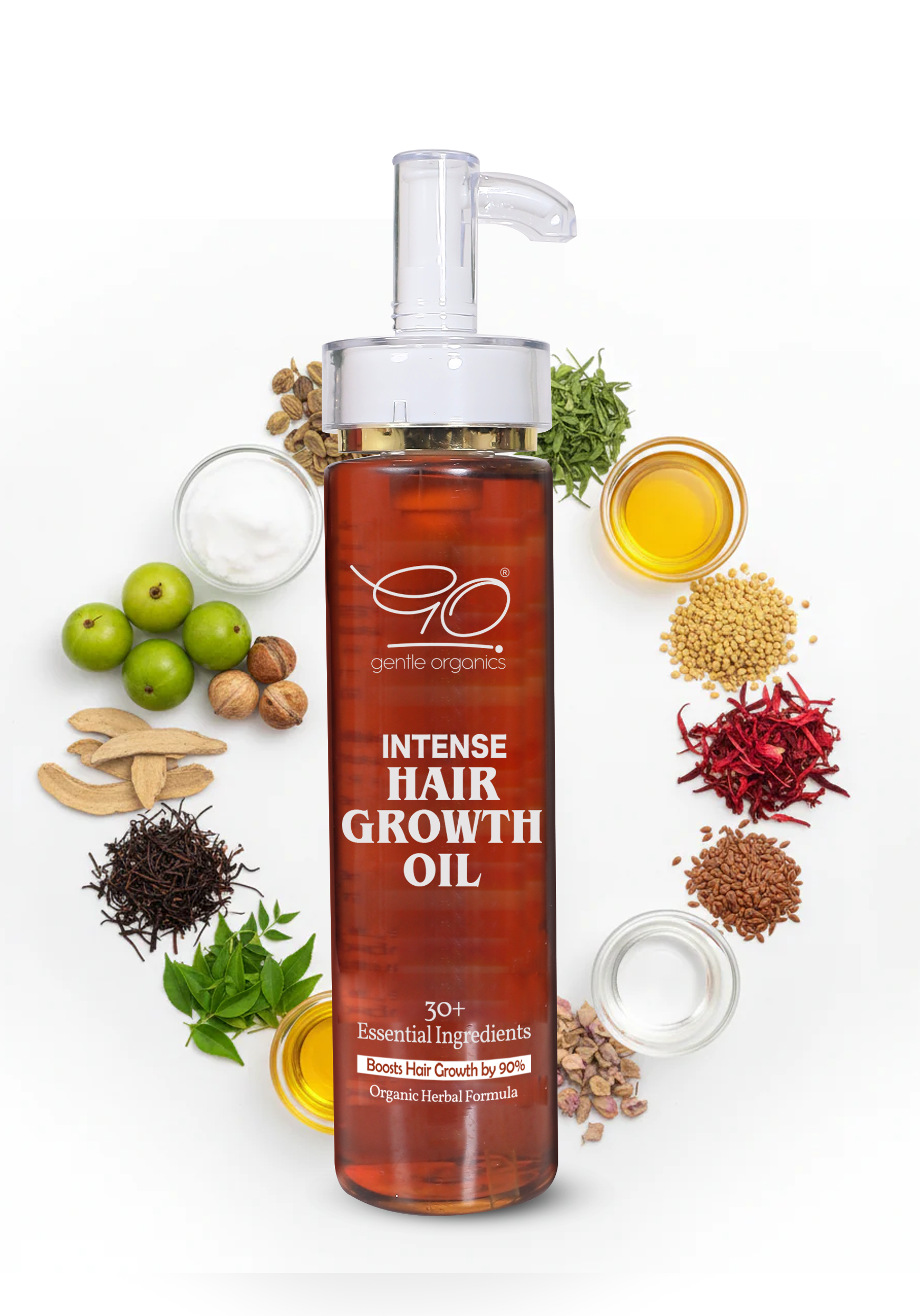 Intense Hair Growth Oil - 100% Natural