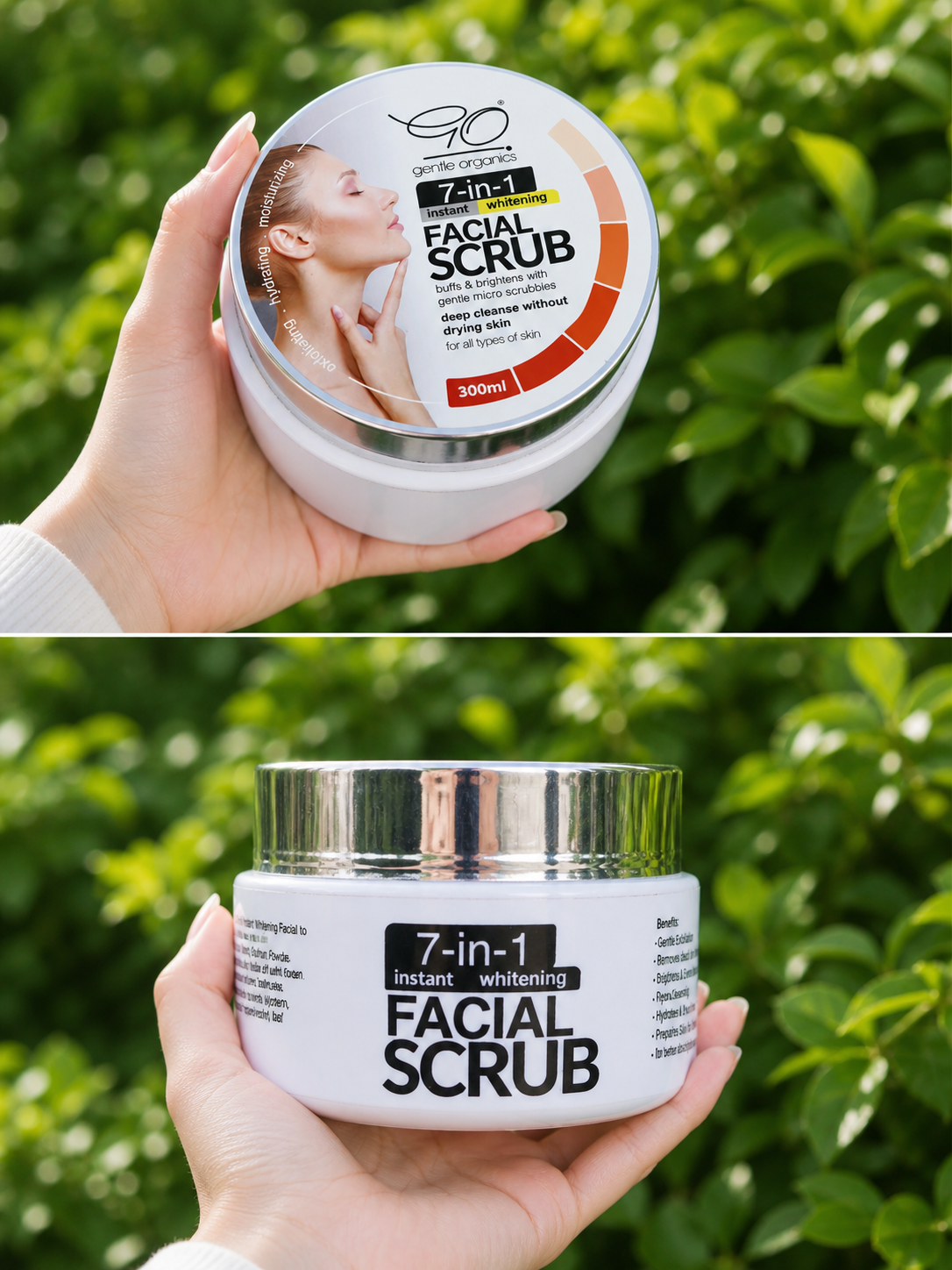 7 in 1 Instant Whitening Facial Scrub (300g)