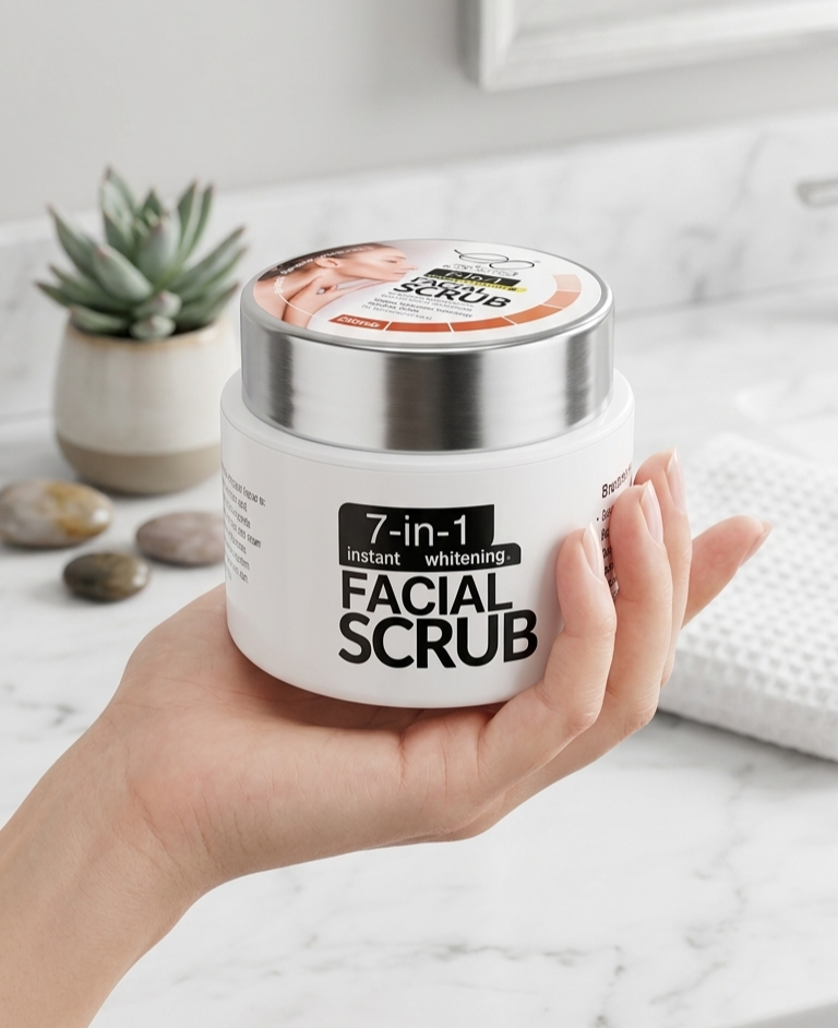 7 in 1 Instant Whitening Facial Scrub (120g)