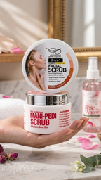 7 in 1 Facial Scrub and Mani Pedi Glow Bundle