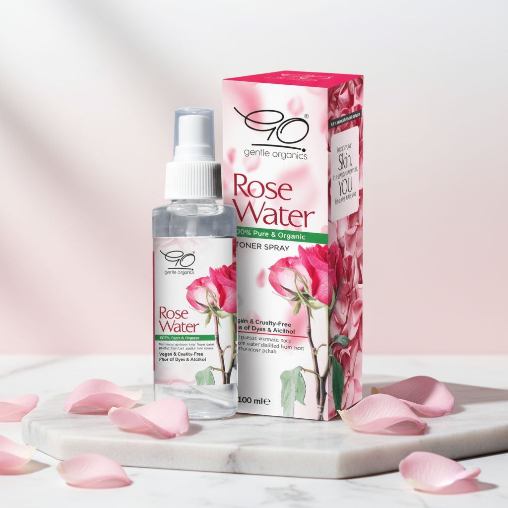 Organic Rose Water by Gentle Organics
